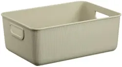 NHG Couvercle pour boîte AKITA STORAGE M, beige clair