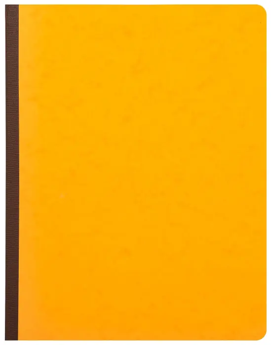 Piqûre 32x25cm ligne folioté 80 pages - Couleurs assorties