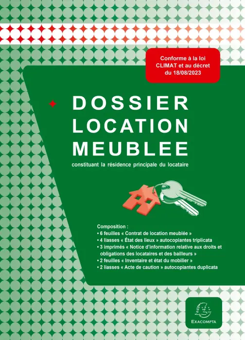 Dossier location meublée - Vert