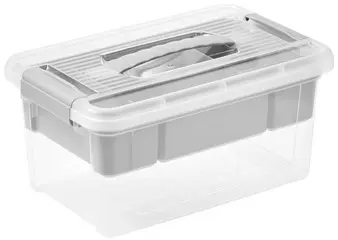 keeeper Boîte de rangement "henri", 5 litres, nordic grey