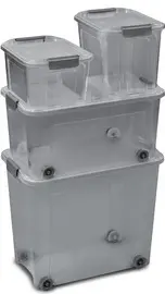 CEP Boîte de rangement SHADOW, avec roues, 67 litres