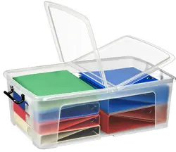 CEP Boîte de rangement strata, 50 litres, transparent