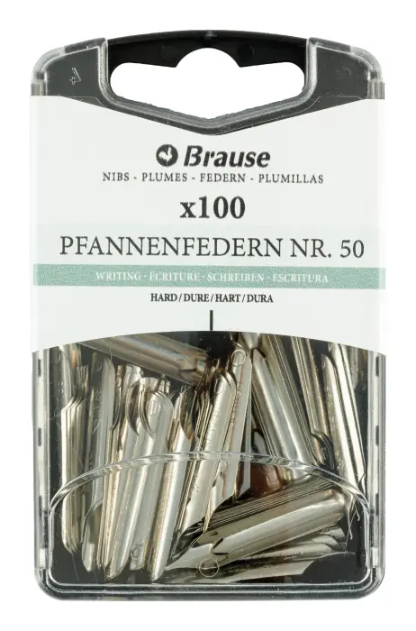 Boîte de 100 plumes Pfannen