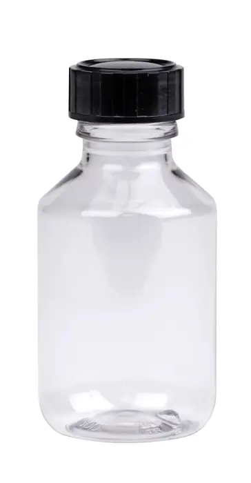 FLACON ROND PET 100ML VIDE