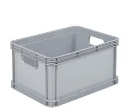 keeeper Caisse de rangement "robert", 20 litres, gris clair