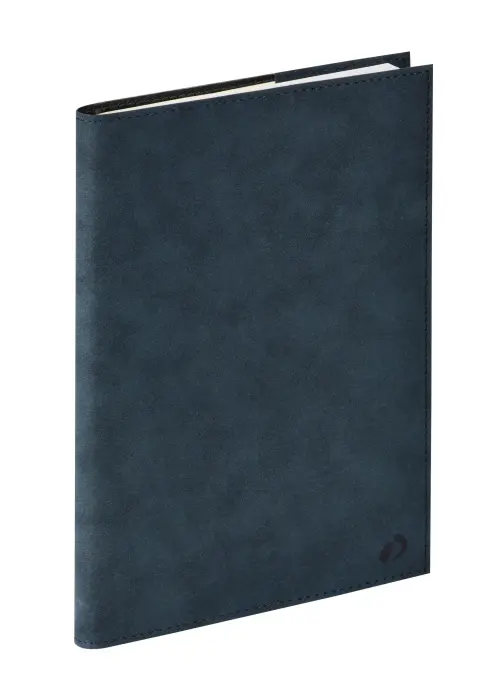 Quo Vadis - Agenda 16 mois - 2026-2027 - Plan Week - Semainier Planning - Multilingue - Andrea - 16 mois de septembre à décembre - 16x24 cm - Papier Clairefontaine blanc - Bleu Marine - New
