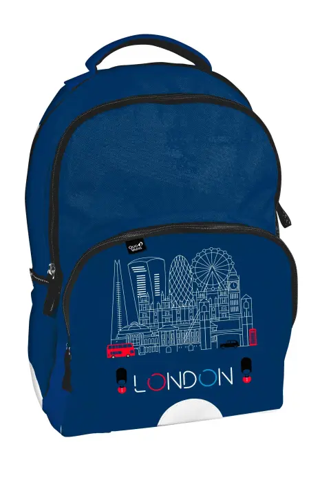 Quo Vadis - Sac à dos - Cities - 31x43x24 cm - Toile (polyester)