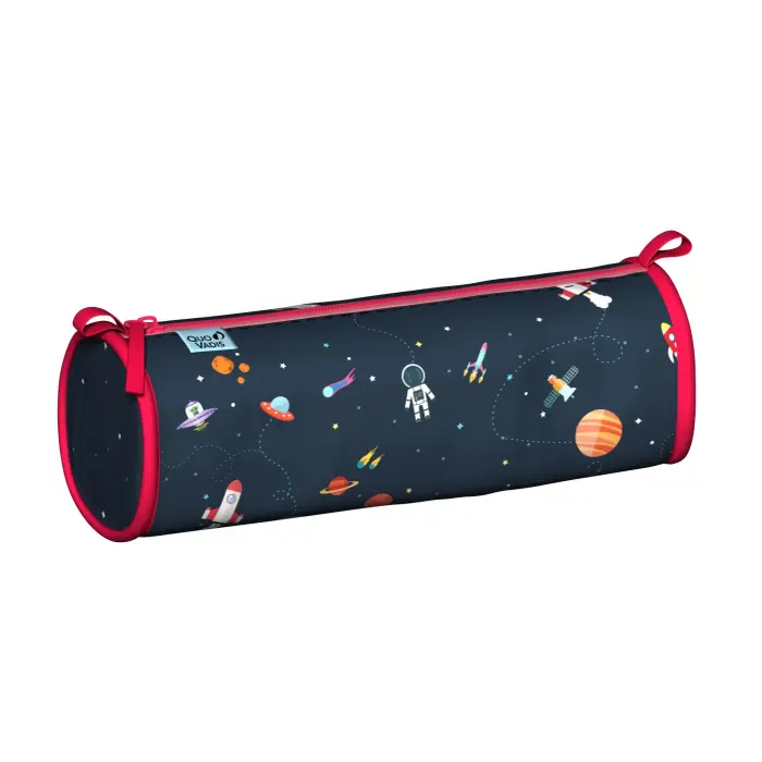 Quo Vadis - Trousse scolaire - Cosmos - 23x8x8 cm - Toile (polyester) - PROMO