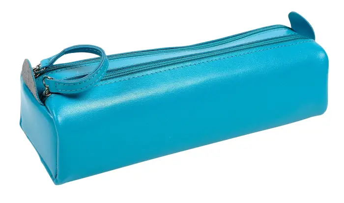 Quo Vadis - Trousse - Satiny - 22x7x5 cm - Cuir pleine fleur de vachette
