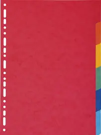 EXACOMPTA Intercalaires en carton, A4, 6 touches