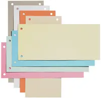 Oxford Intercalaires en carton, pour format A4, orange