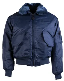 VESTE SWAT CWU AVEC COL DÉTACHABLE DK.BLEU