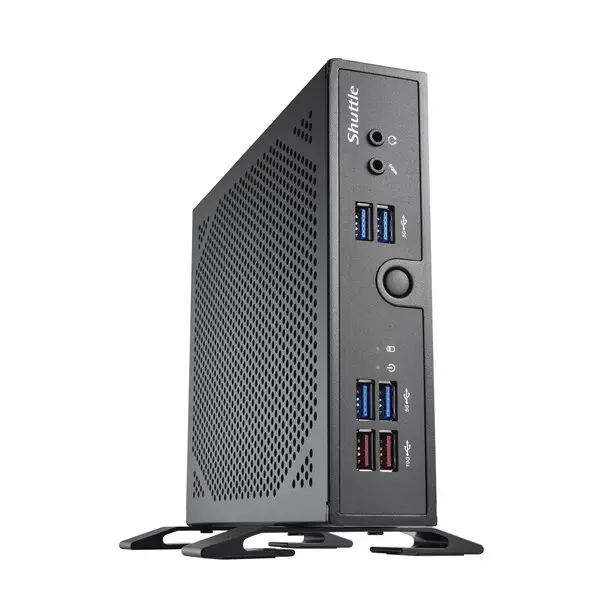 Shuttle Barebone DS50U3 Black (Intel Core i3-1315U) Lüfterlos  Fanless 24-7 ready, w/o WLAN