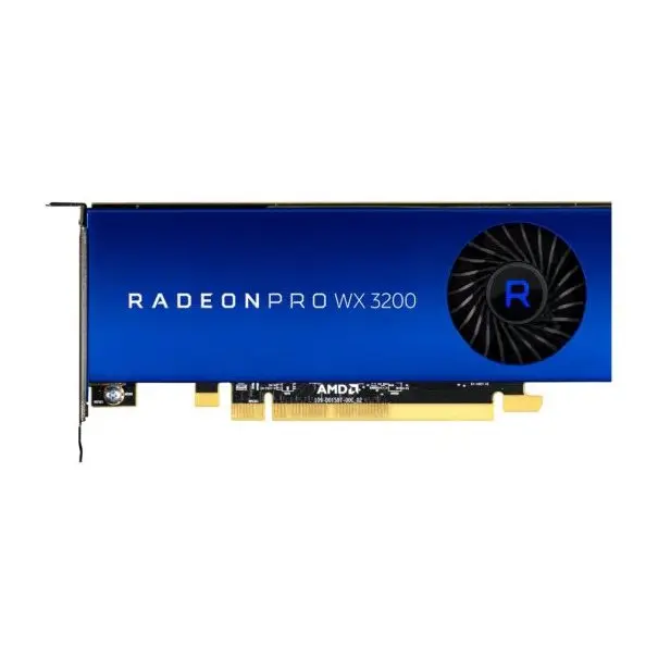 AMD Radeon Pro WX 3200 - carte graphique - Radeon Pro WX 3200 - 4 Go