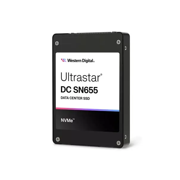 WD 2.5" SSD ULTRASTAR SN655  3.84TB (PCIe 4.0/NVMe)(Di)