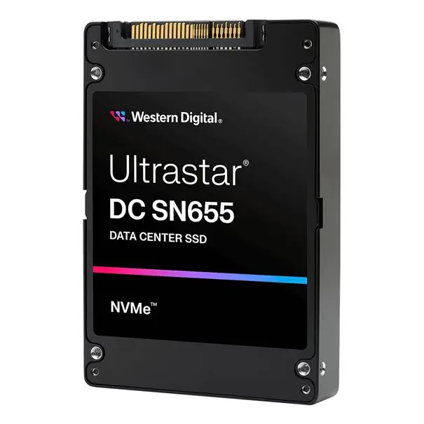 WD 2.5" SSD ULTRASTAR SN655  7.68TB (PCIe 4.0/NVMe)(Di)
