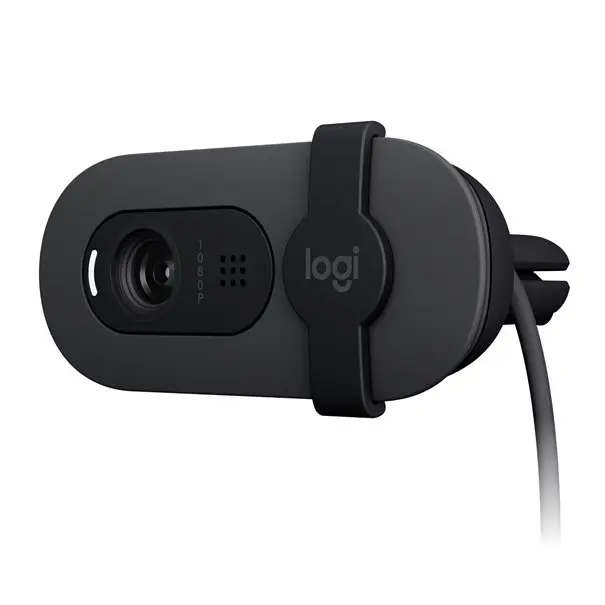 Logitech Webcam BRIO  100, Full HD 1080p, USB-A, graphite
