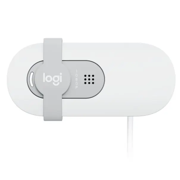 Logitech Webcam BRIO  100, Full-HD 1080p, USB-A, off-white