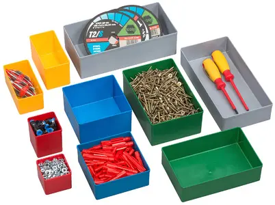 allit Casier EuroPlus Insert 63/3, taille: 3, bleu