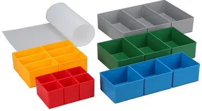 allit Jeu de casiers pour tiroirs EuroPlus Insert 63/22