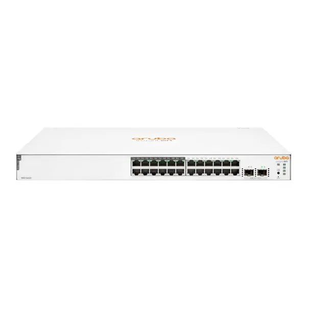 HPE Aruba Switch 1830 24G 2SFP 24xGBit/2xSFP (12xPoE/195W) JL813A Aruba Instant On