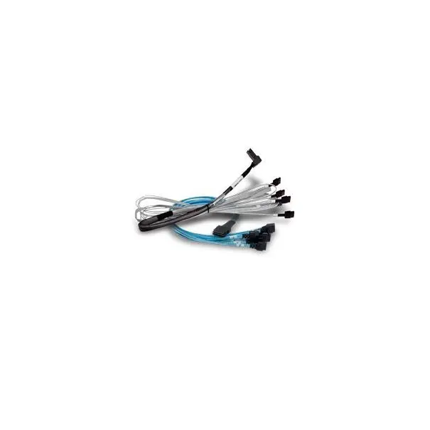 BC Kabel 1x SFF8654 x8 -> 2x SFF8643 x4 NVMe intern 1m Kabel SlimSAS -> MiniSASHD für NVMe Laufwerke