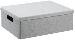 NHG Boîte de rangement VEGA FELT STORAGE, M, gris clair