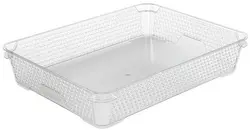 keeeper Corbeille de rangement "mirko", A4, transparent