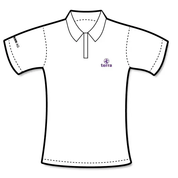 TERRA Poloshirt White size: XXL (Femmes)