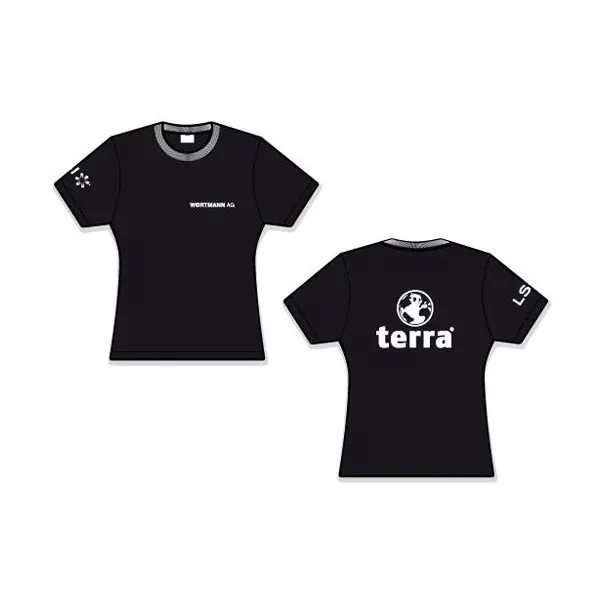TERRA T-Shirt Noir Taille S (Femme)