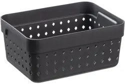 plast team Corbeille de rangement SEOUL ORGANIZER L, noir