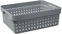 NHG Bac de rangement SEOUL BASKET M, PP, gris
