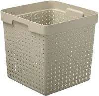 NHG Bac de rangement SEOUL BASKET XL, PP, beige