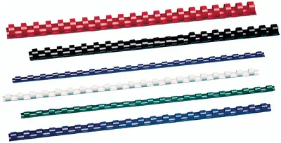 GBC Peigne à relier en plastique CombBind, A4, 12 mm, noir