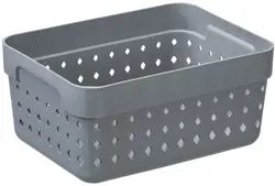 NHG Corbeille de rangement SEOUL ORGANIZER L, gris