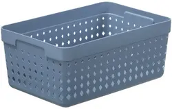NHG Corbeille de rangement SEOUL ORGANIZER XL, bleu