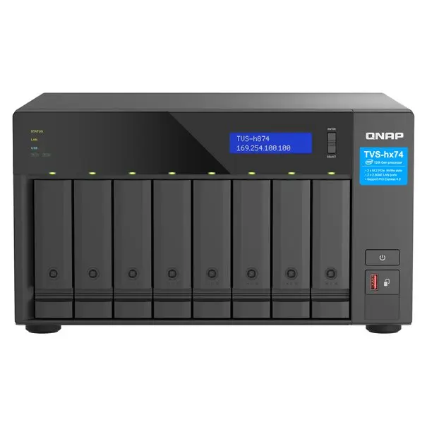 QNAP NAS TVS-h874T-i9-64G (8 Bay) +++