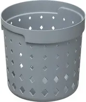 NHG Bac de rangement SEOUL ROUND ORGANIZER M, gris