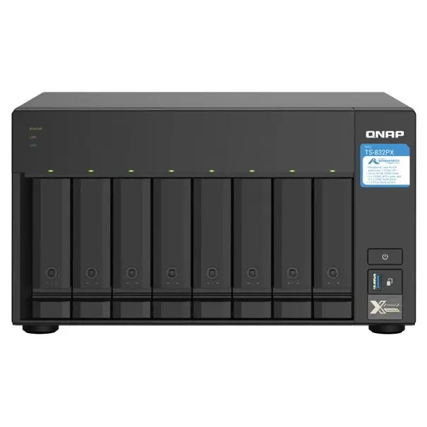 QNAP NAS TS-832PX-4G (8 Bay)