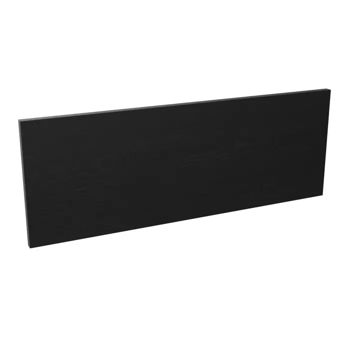 Voile de fond L. 70 cm épaisseur 19mm bois noir