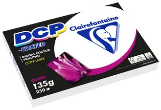 Clairefontaine Papier laser DCP Coated Gloss, A4, 250 g/m2