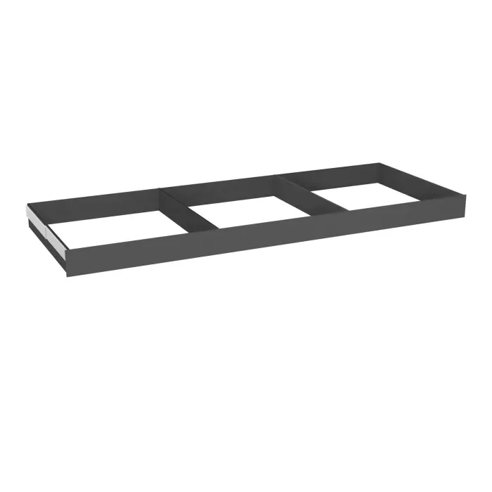 Châssis télescopique L. 100 cm gris anthracite