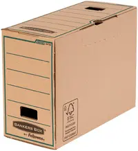Fellowes Boîte d'archives BANKERS BOX EARTH, marron,