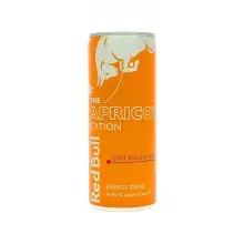 REDBULL CANETTE BOISSON ENERGISANTE APRICOT EDITION ABRICOT FRAISE 250ML