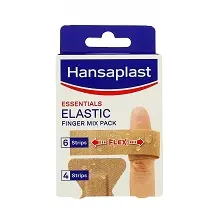 HANSAPLAST PANSEMENT FINGER MIX PACK x10 (6 STRIPS + 4 STRIPS)
