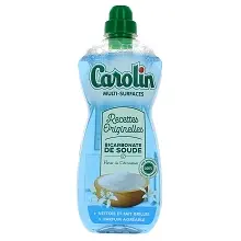 CAROLIN NETTOYANT MULTI-SURFACES BICARBONATE DE SOUDE & FLEUR DE CITRONNIER 1L