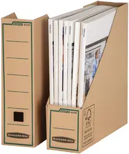 Fellowes Porte-revues BANKERS BOX EARTH, marron