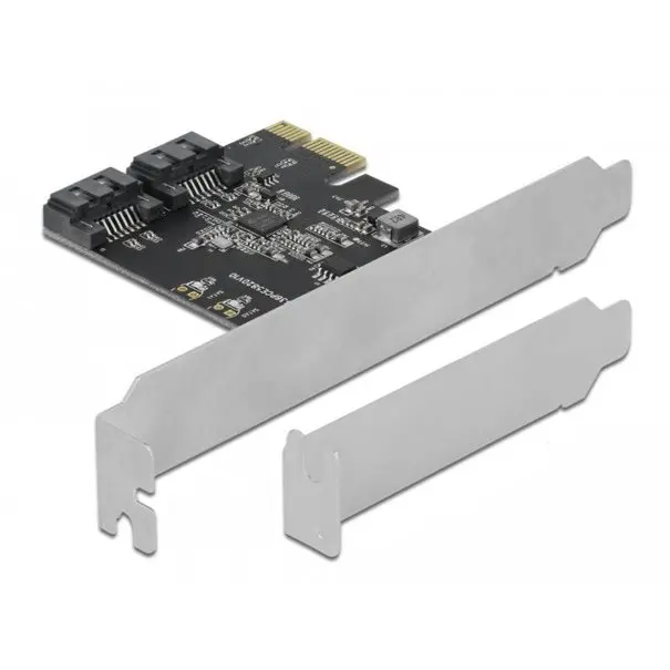 PCI Express Karte 2 Port SATA Low Profile Formfaktor