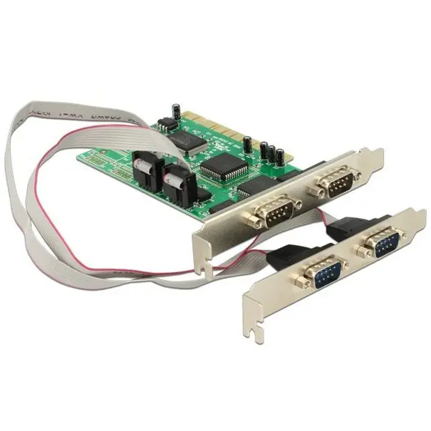 YY IO Delock PCI Karte 4x seriell DB9