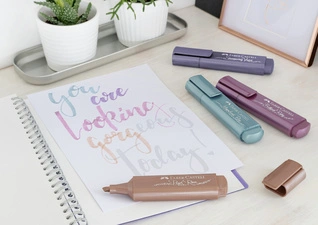 FABER-CASTELL Surligneur TEXTLINER 46 METALLIC, vert